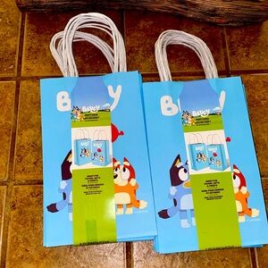 2 packs of 8 bluey favor bags